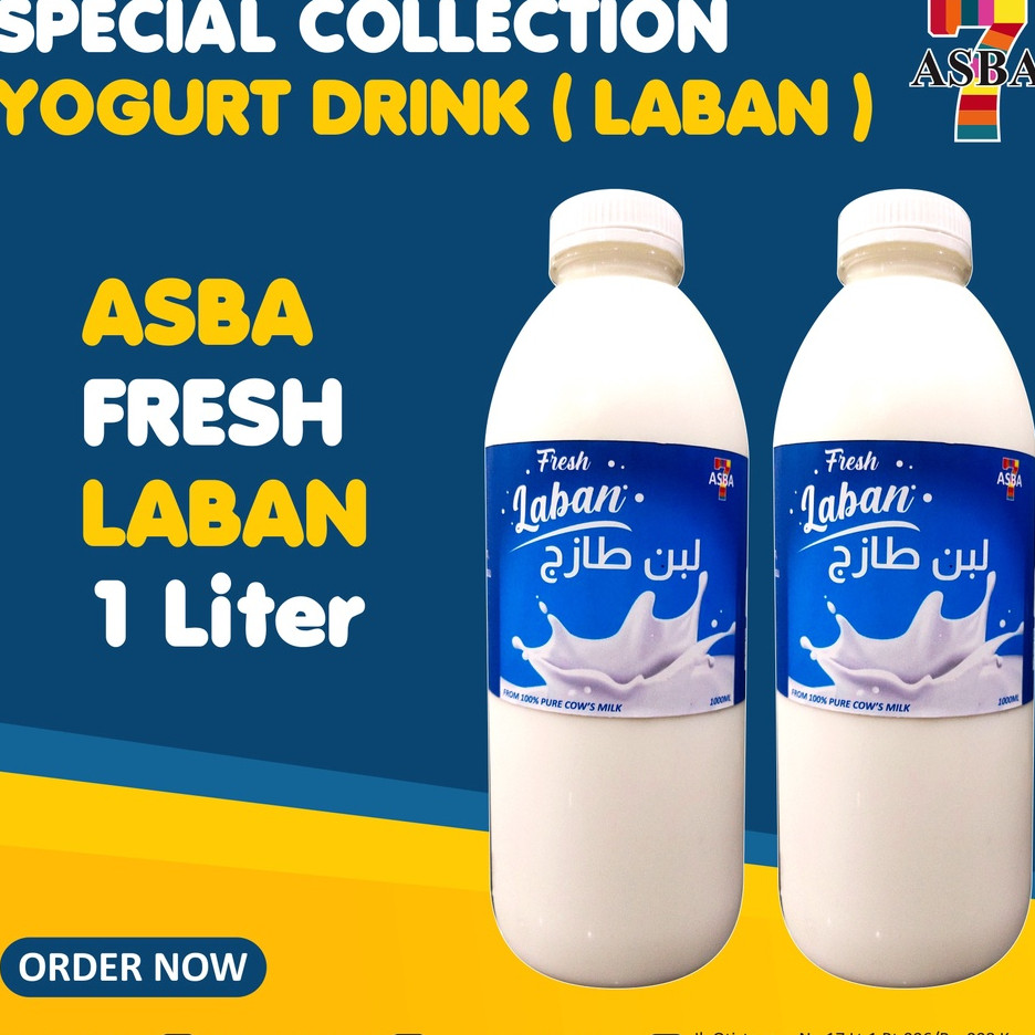 

ASBA LABAN YOGHURT 1LTR