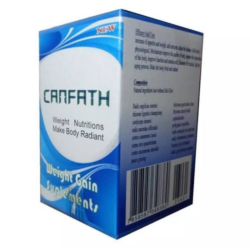 Canfath Asli Original Canada Suplemen Penggemuk Badan Premium Terlaris  (PRODUK ORIGINAL)