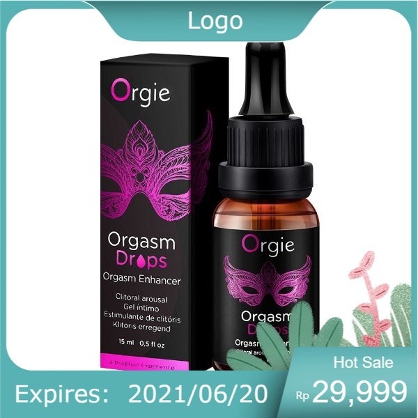 Penjualan Terbanyak Terbaru Dan Terlaris Di Toko Kami (BISA COD) Orgie orgasmic drops - lubricant ge