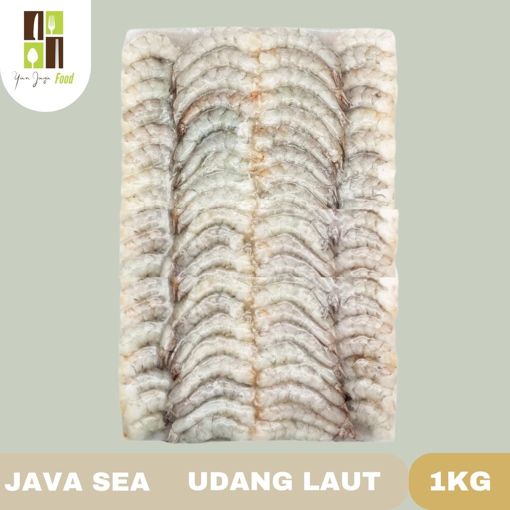 

Java Sea Udang Laut / Udang Kupas / Udang Vaname / Frozen / Beku / PUD 60/70 Kemasan 1KG