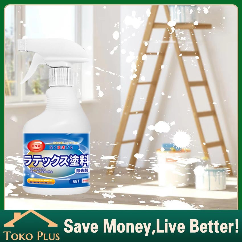 500ml Pembersih Noda Cat Tembok Remover Spray / Latex Paint Remover / Pengelupas Cat Tembok