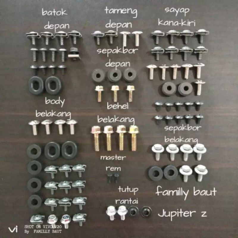 baut Baud full body set Jupiter z lama