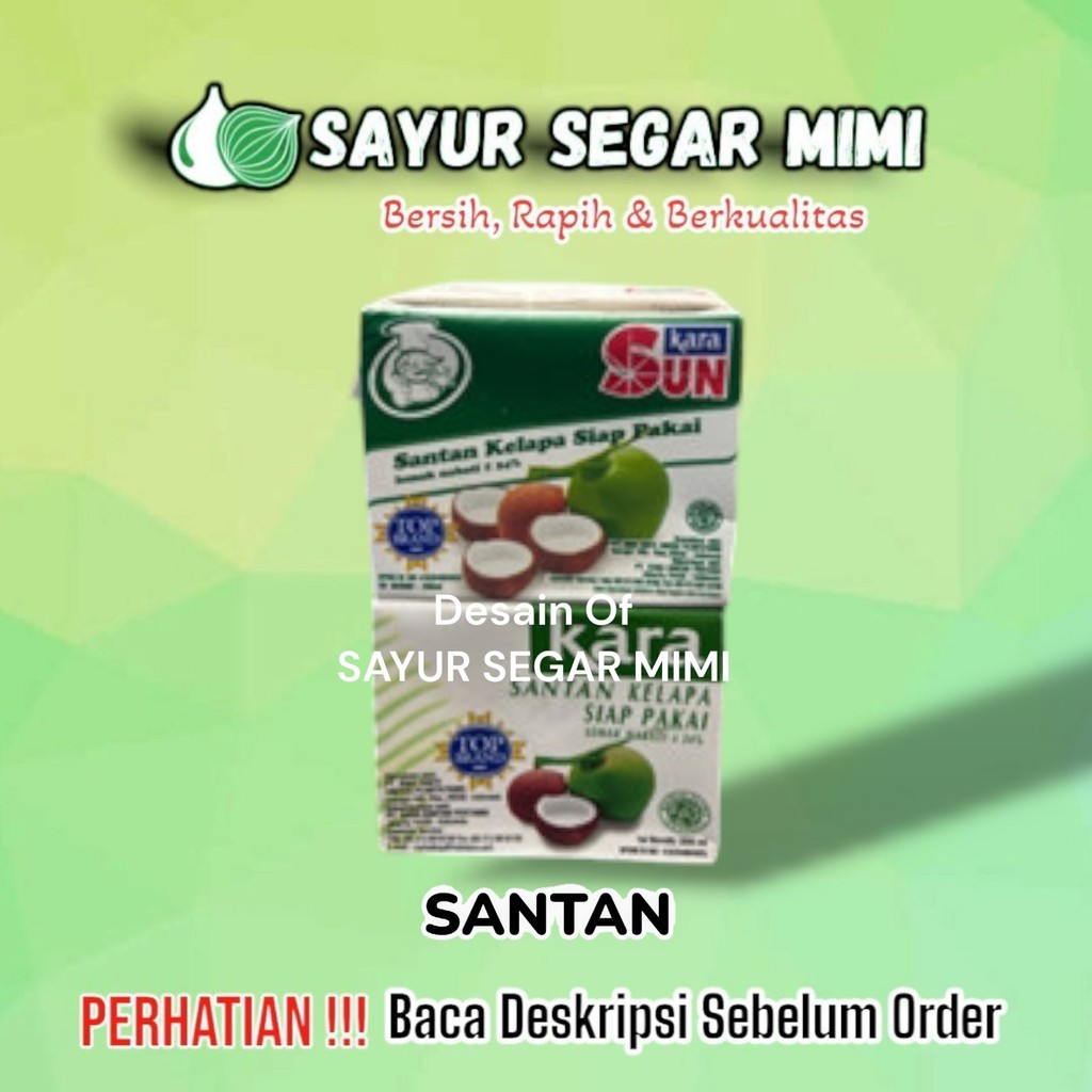 

Kara/Sun Kara 200ml - Sayur Palembang