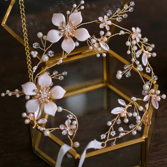 MURAH✨ - hairpiece hiasan aksesoris rambut gold