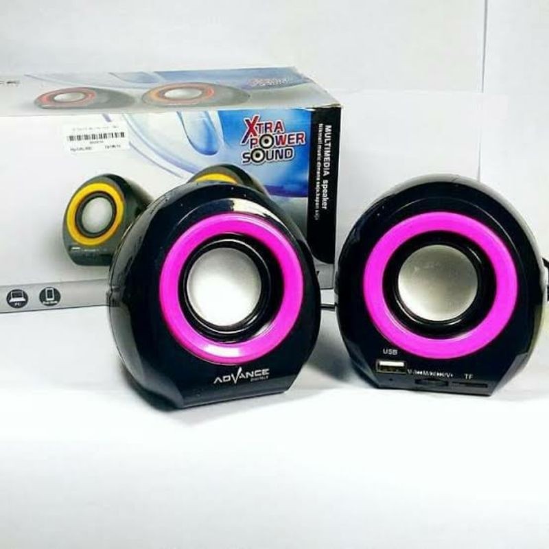 Speaker Bluetooth Advance Duo 700 Speaker Laptop Komputer HP Duo700