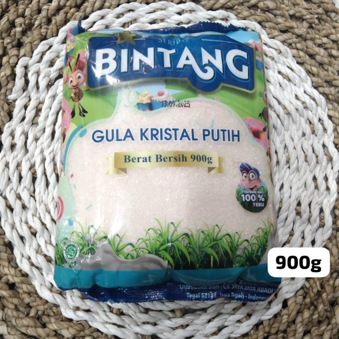 

Bintang Gula Kristal Putih 900 gr