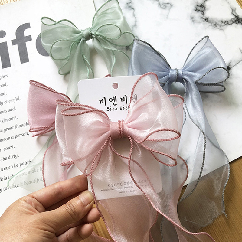 

5M 55mm Fishtail Yarn Organza Ribbon for DIY Bow Hair Ornament Bouquet Gift Wrapping Wave Silk Organza Ribbons Lace Fabric