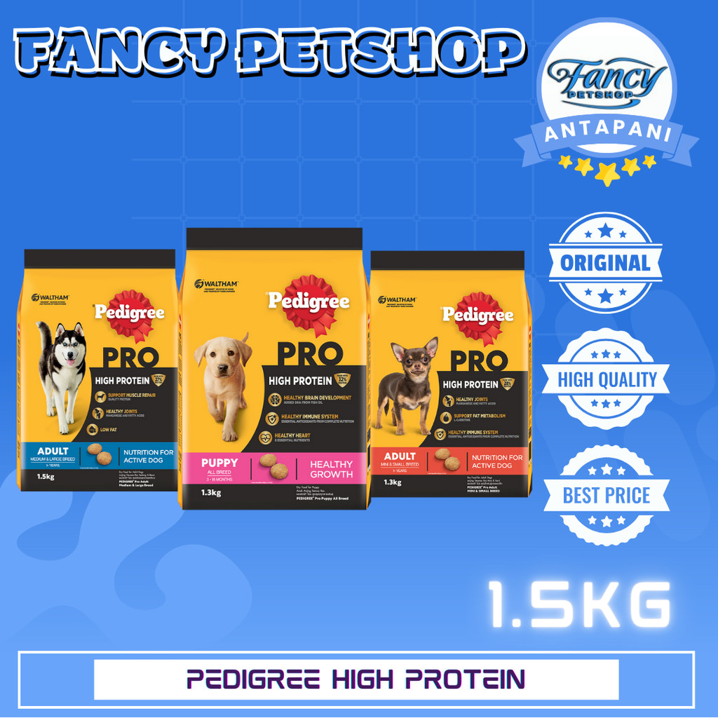 Pedigree Pro High Protein 1.3kg