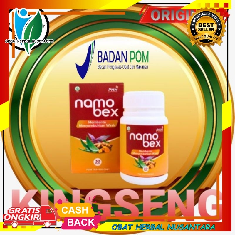 NAMOBEX SPECIALIS OBAT WASIR ASLI AMPUH HERBAL BPOM Obat Ambeien Ampuh / Atasi Ambeien Tanpa Operasi