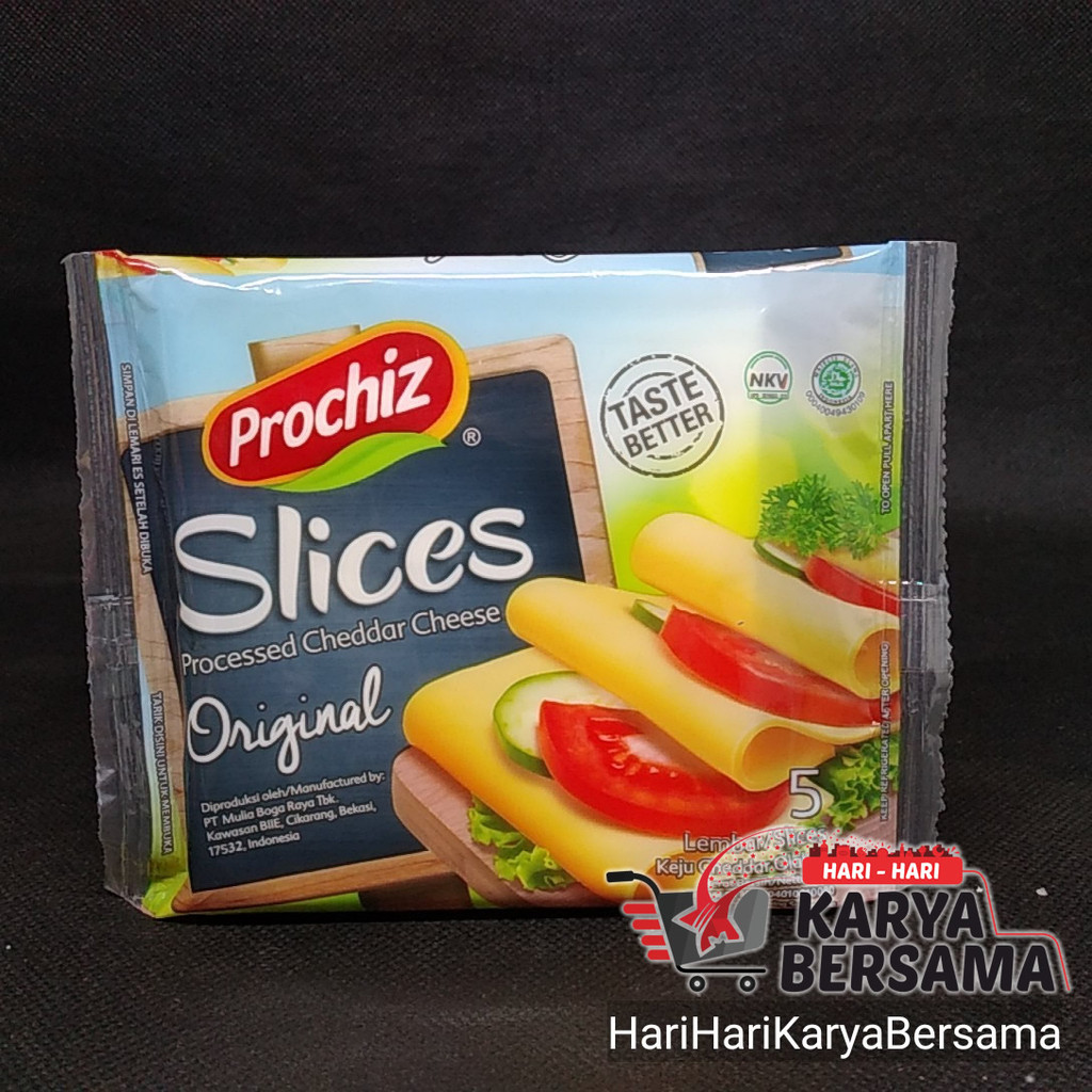 

PROCHIZ SLICES KEJU CHEDDAR CHEESE ORIGINAL 5'S