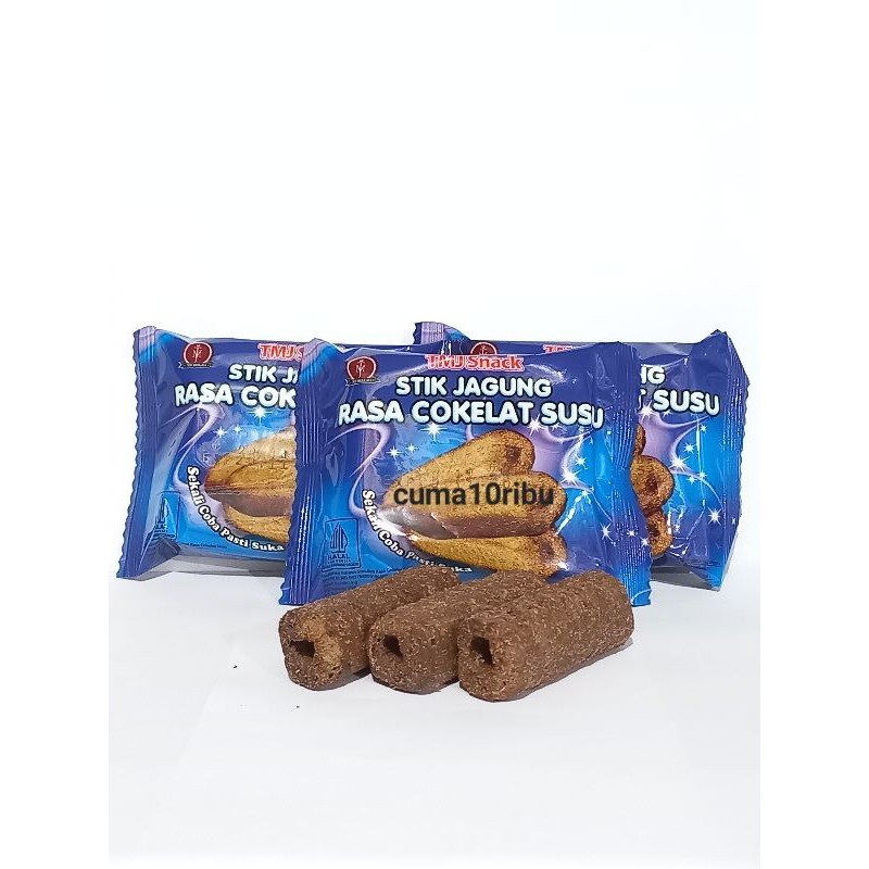 

PROMO TMJ Stik Jagung Rasa coklat susu 1pack isi 10pcs