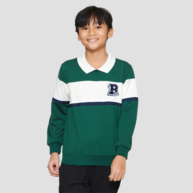 Nevada Colar Bordir Sweater Anak Laki-laki 120721532