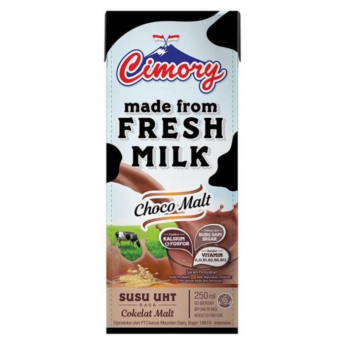 

CIMORY UHT MILK CHOCO MALT 250ML