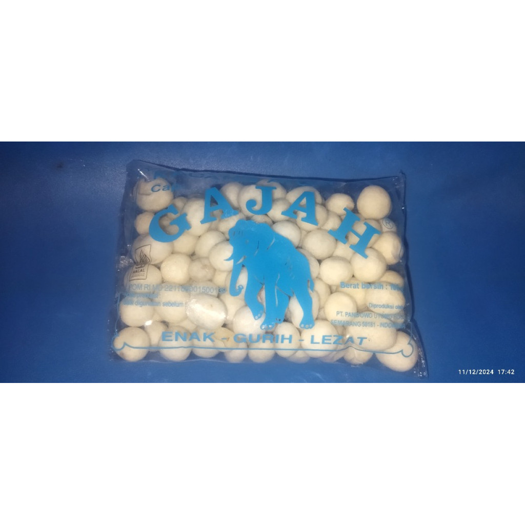 

Kacang atom Sukro cap gajah 100gr