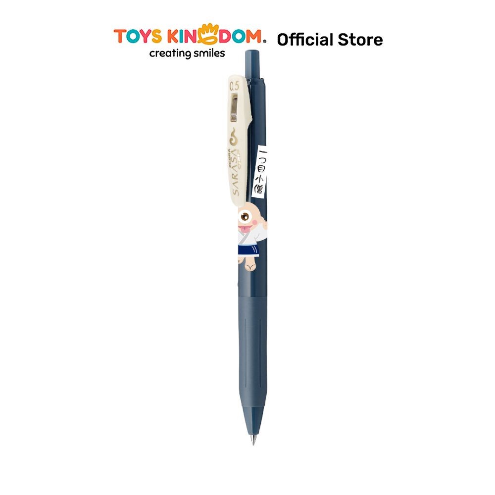 

Toys Kingdom Zebra 0.5 mm Sarasa Pulpen Gel Blue gray Monster Vintage Clip Pena Ballpoint Pen Bolpoin Alat Tulis