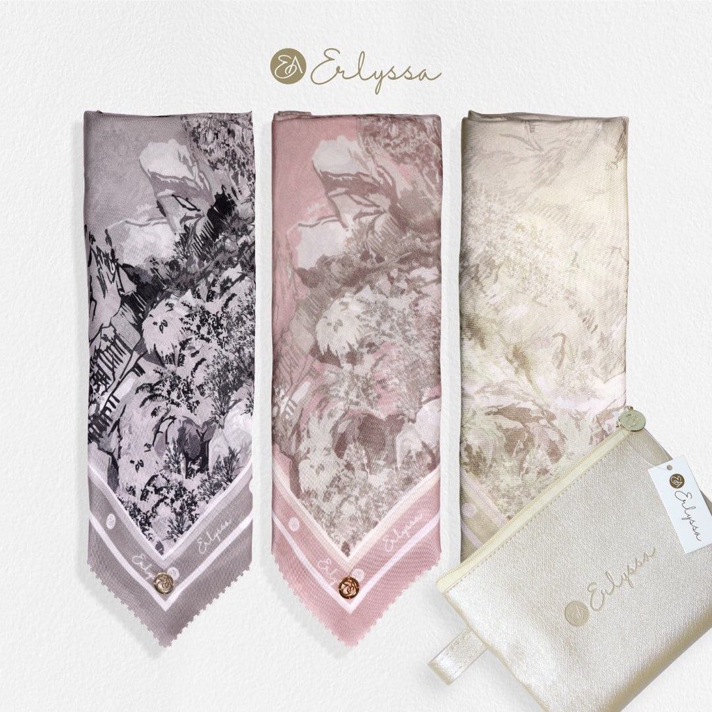 Scarf Erlyssa Holy Journey - Scarf Premium Inspirasi Perjalanan Suci