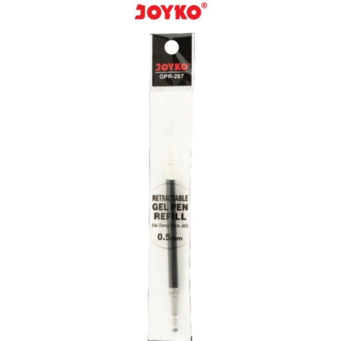 

Ay00! Isi Refill Pulpen Gel Joyko GP-265 / GPR-267 0.5 mm - 1 Box Isi 24 Pcs
