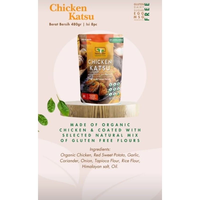 

NESVILLE - CHICKEN KATSU ISI 8PCS - GLUTEN FREE