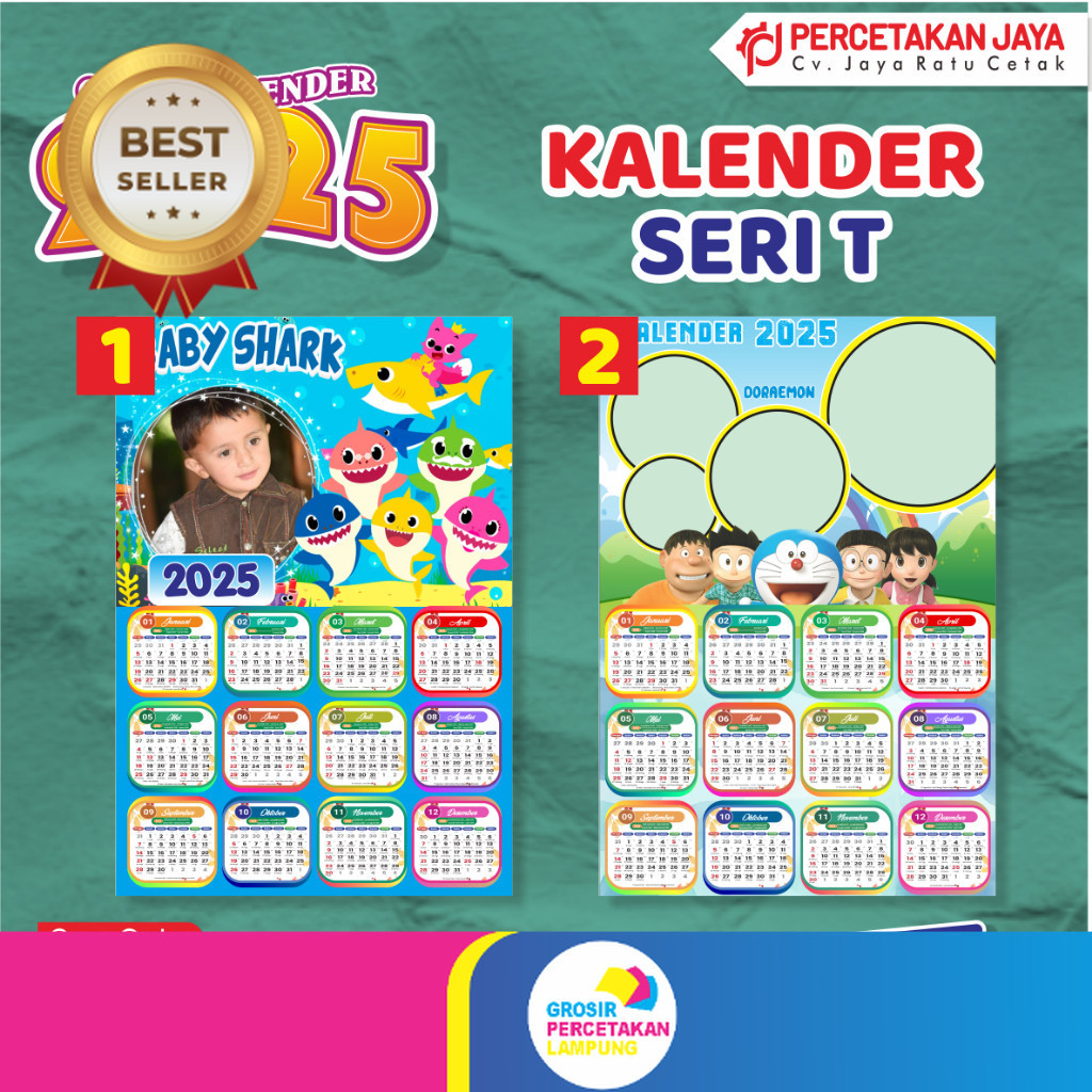 

Promo!!! KALENDER 2025 1 HARI JADI KARAKTER SERI T CUSTOM FOTO 01-15