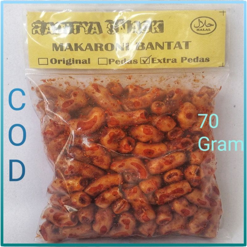 

MAKARONI BANTET TASIKMALAYA 70 GRAM