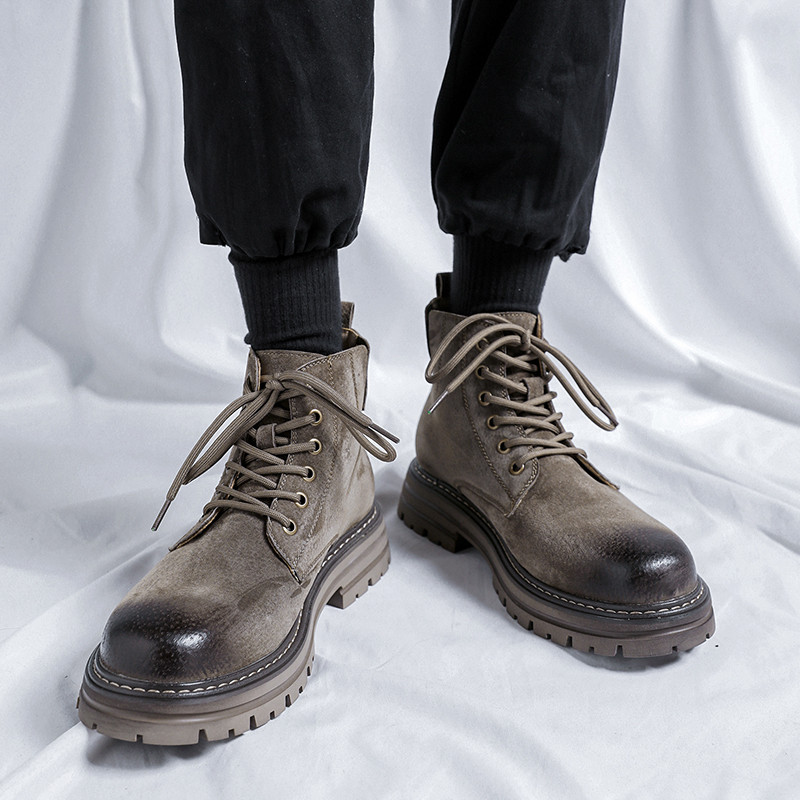 Men's Chelsea Short Boots Fashionable minimalist design style Office Outdoor Leisure Business Party 