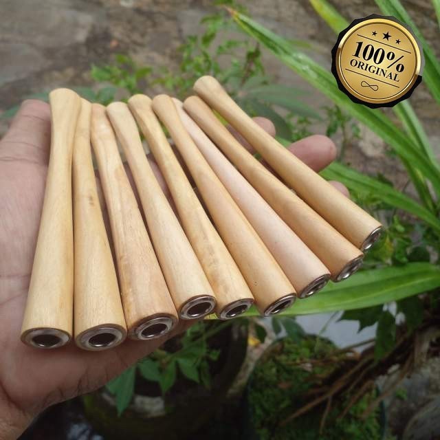 PROMO once pipa cangklong kayu Cendana lubang multy