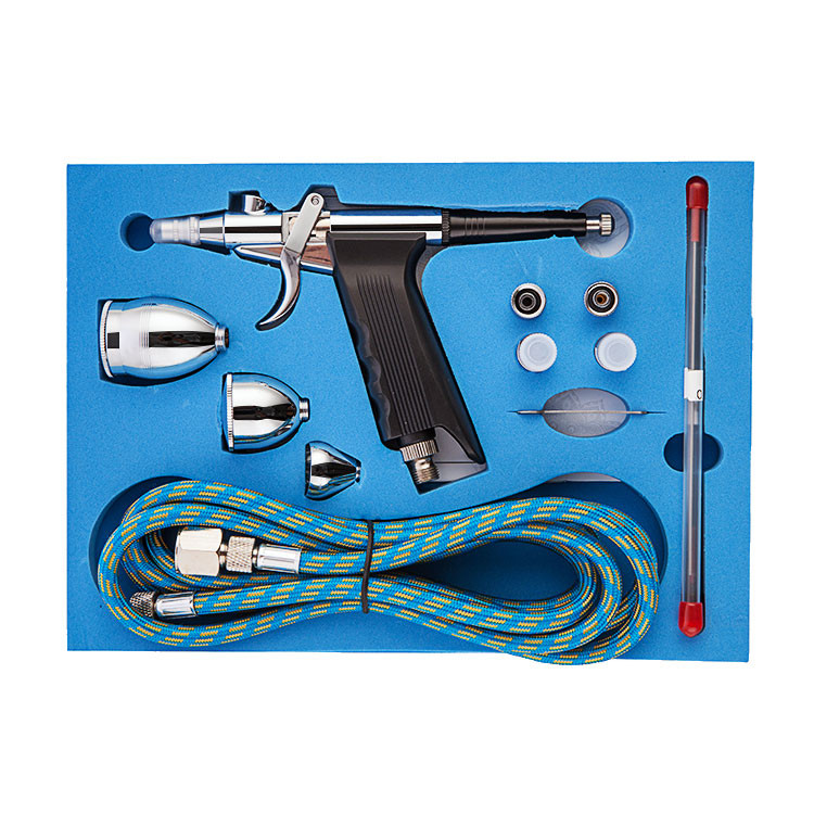 

Spray Gun Dual-action Air Brush Airbrush with Accessories Kit 0.2/0.3/0.5mm Needle Airbrush Painting Cars Air Brush Spray Pen