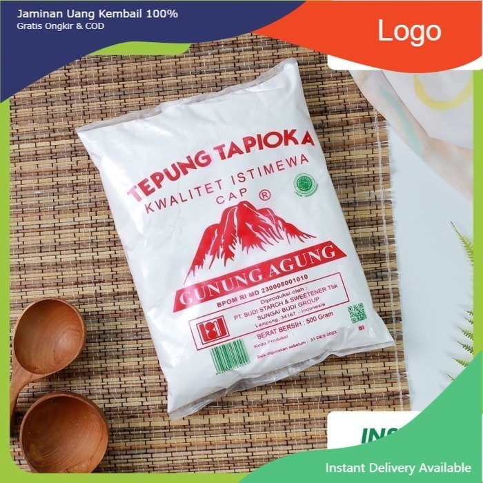 

LBJ Tepung Tapioka Cap Gunung Agung 500 Gram