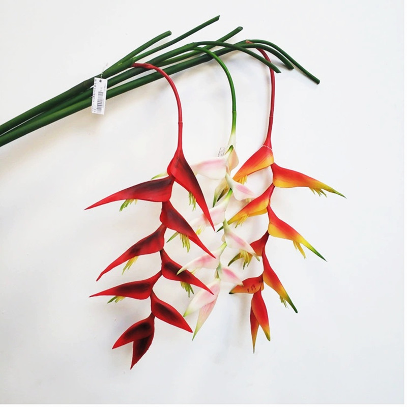 

Artificial Strelitzia Flower Decoration Flower Model Room Decoration Luxury Flower High Quality Real Touch PU Flower
