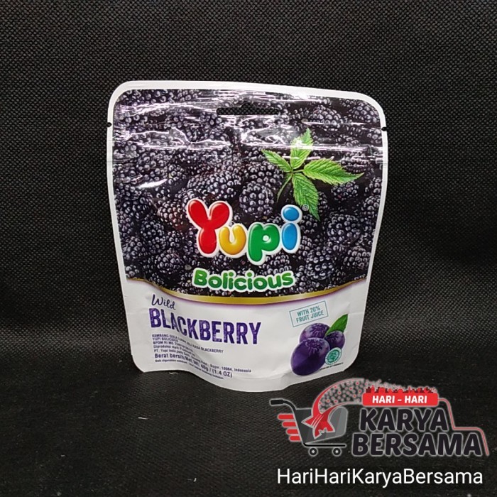 

PERMEN YUPI BOLICIOUS WILD BLACKBERRY 40GR