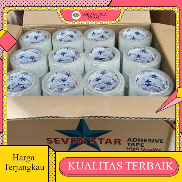 

LAKBAN BENING/LAKBAN COKLAT SEVEN STAR/ LAKBAN 45MM