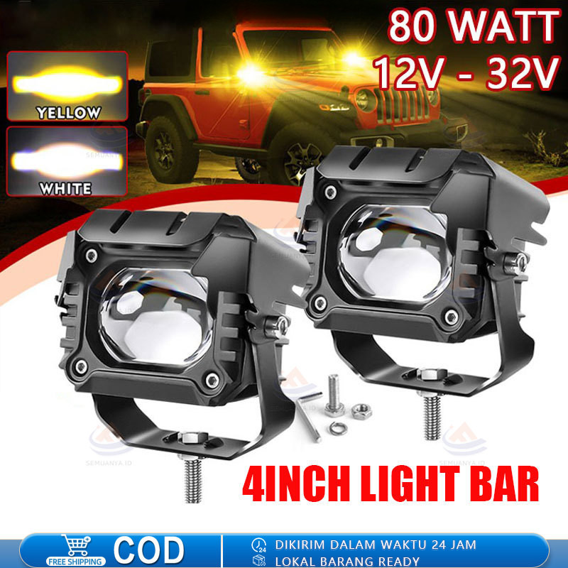 Lampu tembak led 4d laser d6k Lampu tembak foglamp Laser gun led Lampu tembak sorot led Lampu tembak