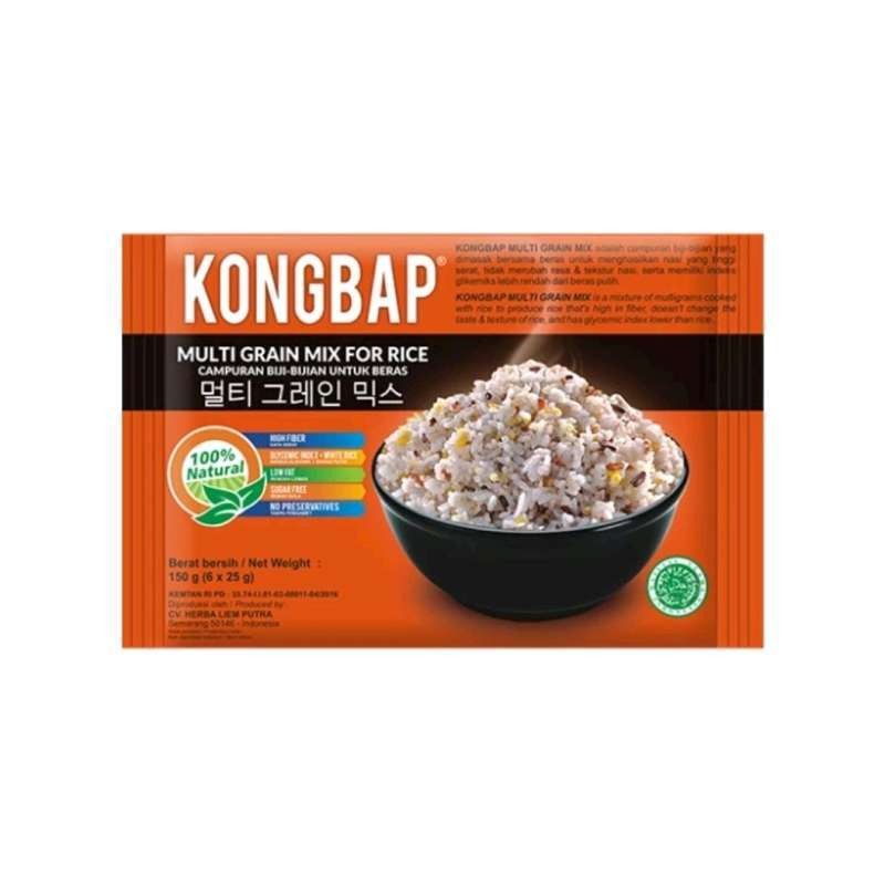 

Kongbap Multi Grain Mix For Rice Original - 6 Sachets