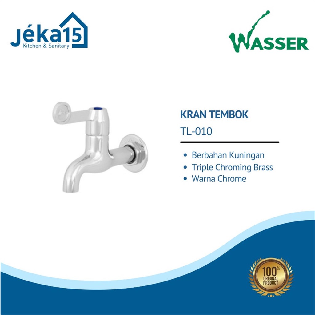 KRAN TEMBOK/KRAN DINDING 1/2"/WASSER TL-010