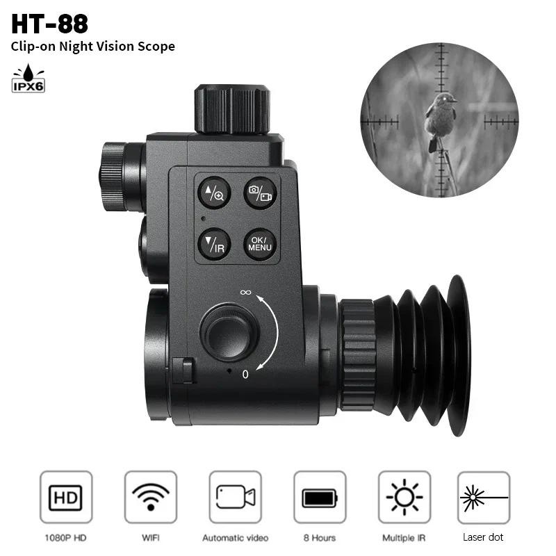 Sytong HT-88 IR Night Vision Scope Mini Digital Night Vision Camera Sight Scope Rear On Riflescope L