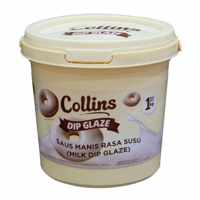 

New Item COLLINS DIP GLAZE MILK 1KG