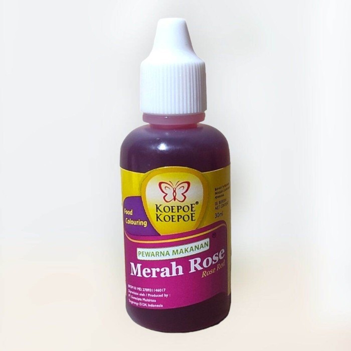

New Item KOEPOE KOEPOE PEWARNA MERAH ROSE 30ML