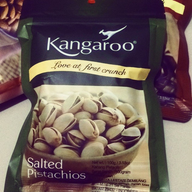 

Kangaroo Salted Pistachios 100gr
