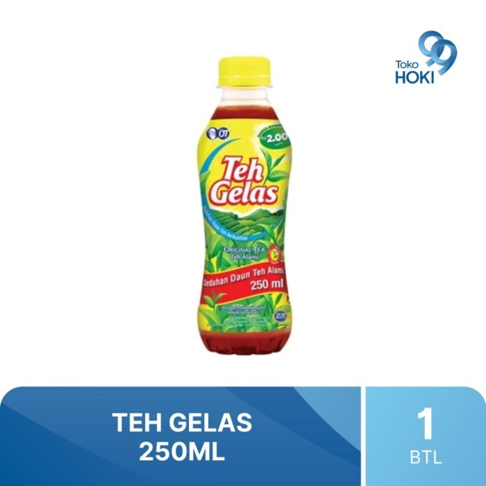 

NEW ITEM MINUMAN TEH GELAS ORIGINAL BTL 250ML