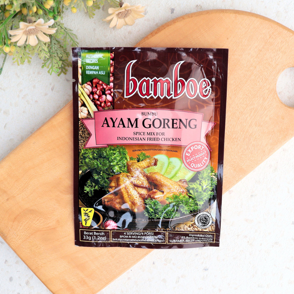 

Bumbu Ayam Goreng Spice Mix Fried Chicken - Bamboe Organic