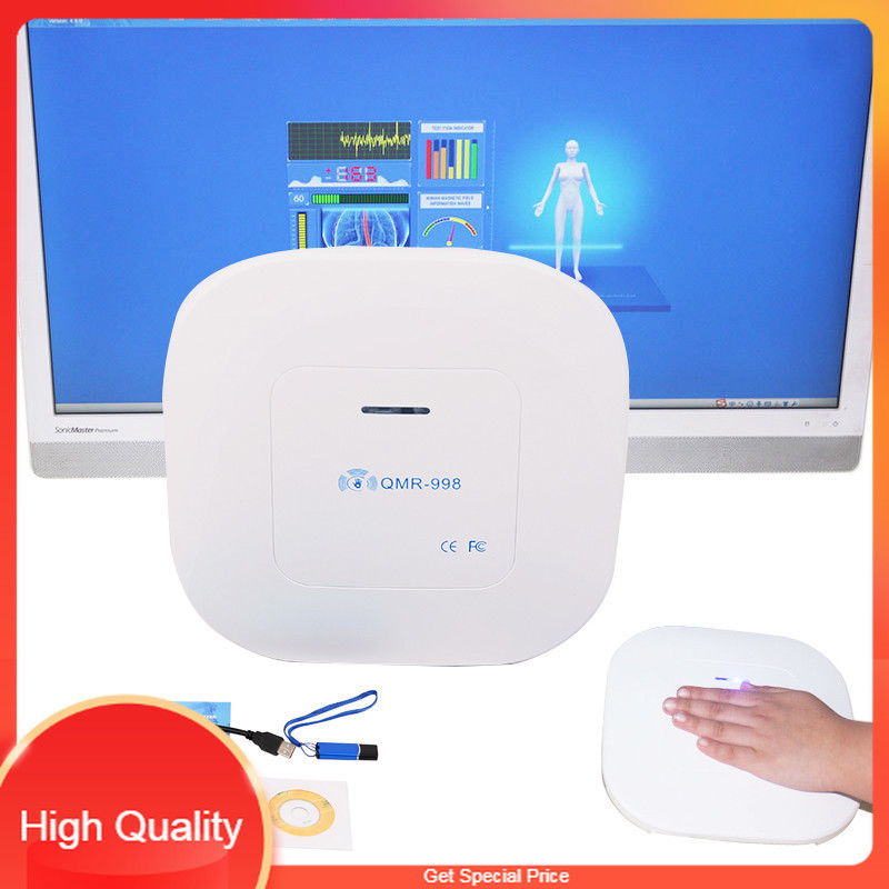 THE BEST New QMR-998 Quantum Resonance Magnetic Analyzer Set Hand Touch Quantum Body Analyzer With 5