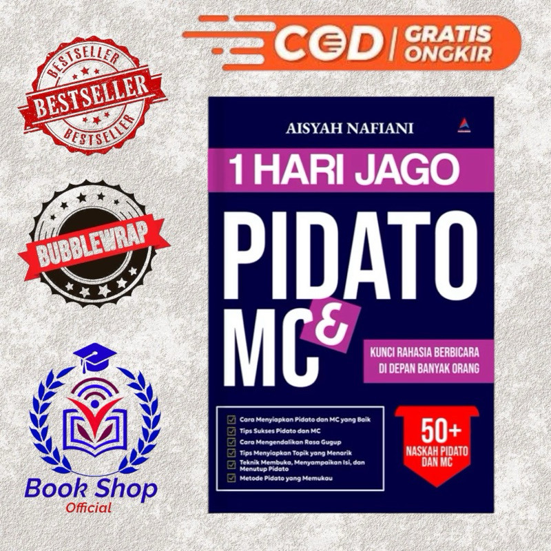

Buku 1 Hari Jago Pidato & MC - Kunci Rahasia Berbicara Didepan Banyak Orang