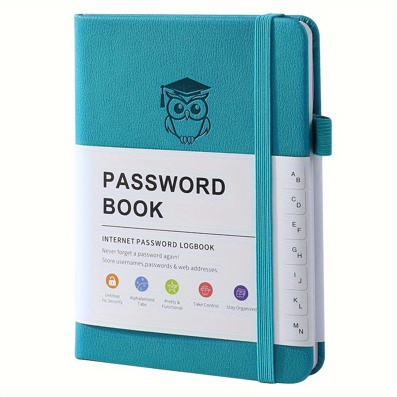 

Ultimate Password Keeper Journal - Secure Hardcover Notebook With Alphabetical Tabs For Easy Organization