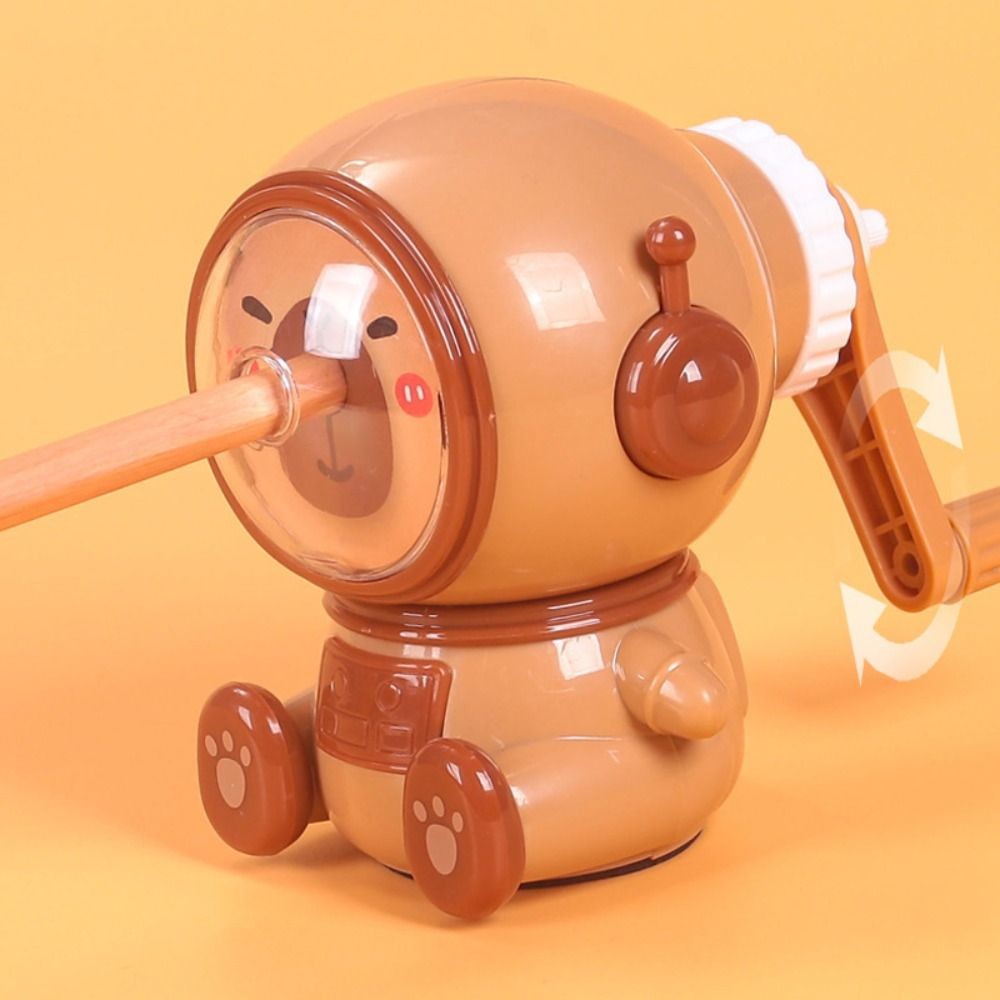 

Automatically Enters Lead Capybara Pencil Sharpeners Korean Style Large Capacity Student Stationery Supplies Cute Cartoon