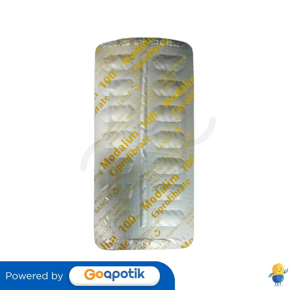 Modalim 100 Mg Strip 14 Tablet