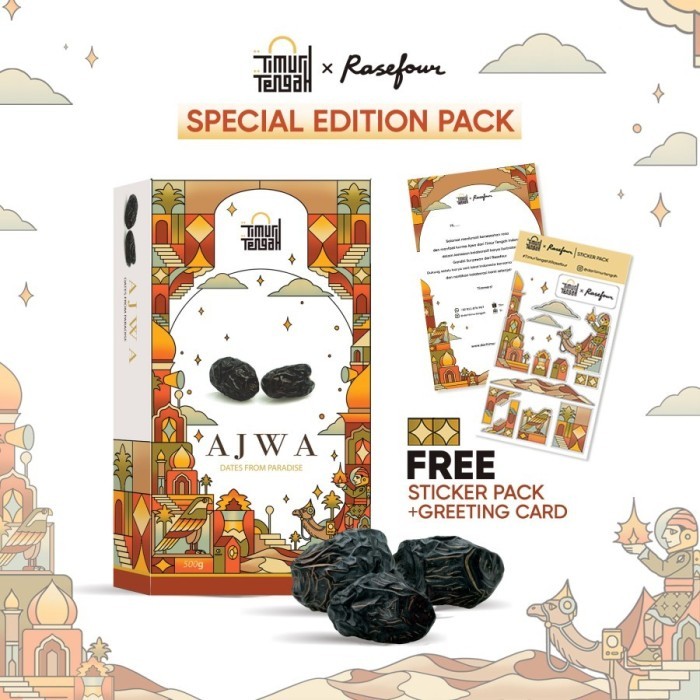 

Kurma Ajwa Premium Timur Tengah Kurma Nabi Asli Madinah High Quality