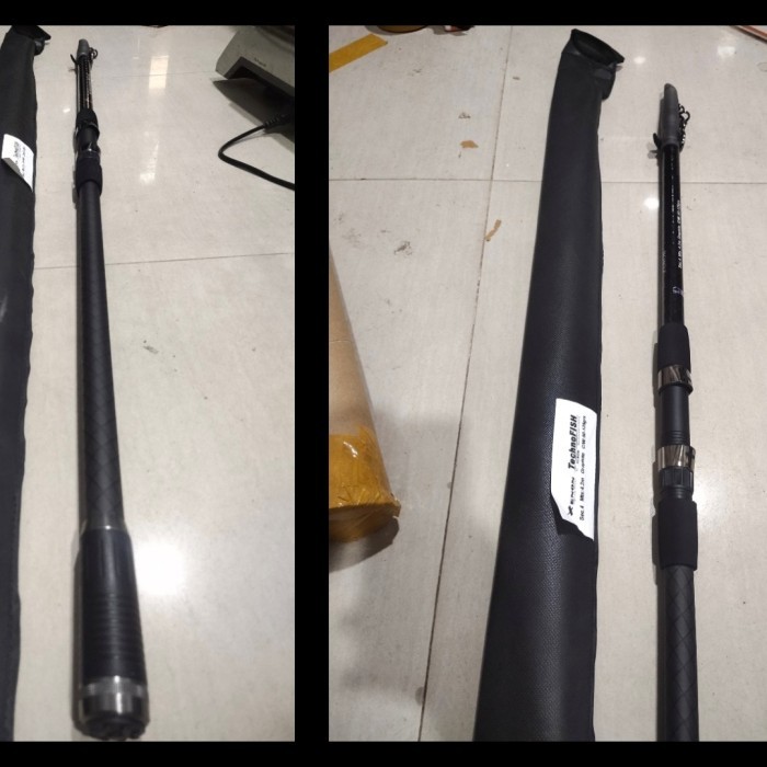 Joran Antena Xenon Techno Fish Surf 360 Atau 390 Cm Surf Casting Carbon Technofish