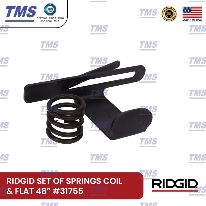 

Coil & Flat Set Of Spring 48" Ridgid #31755 Original