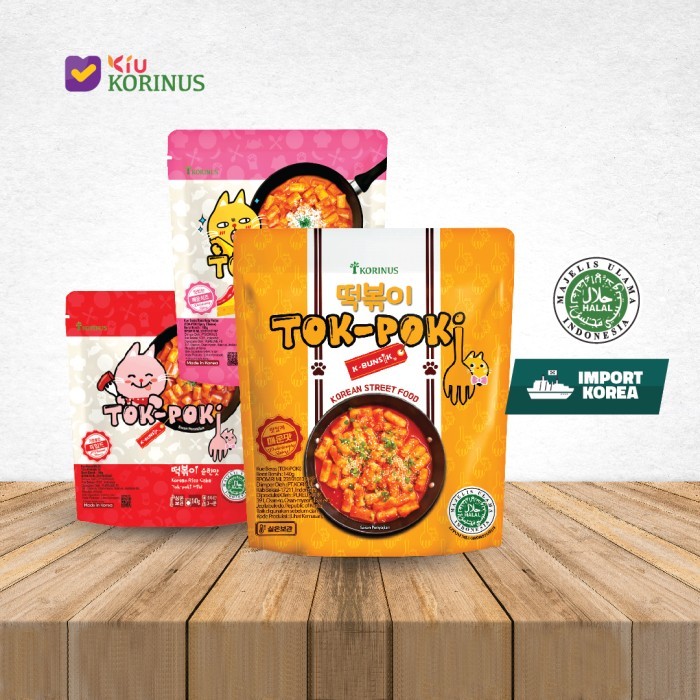 

Paket Lengkap K - Bunsik Tokpoki SPICY, SPICY CHEESE, dan MILD