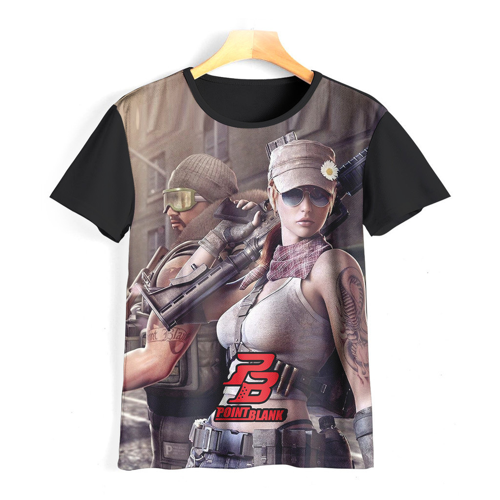 Kaos Point Blank Keren dan Adem | Kaos Game Point Blank Untuk Anak | 044PB007